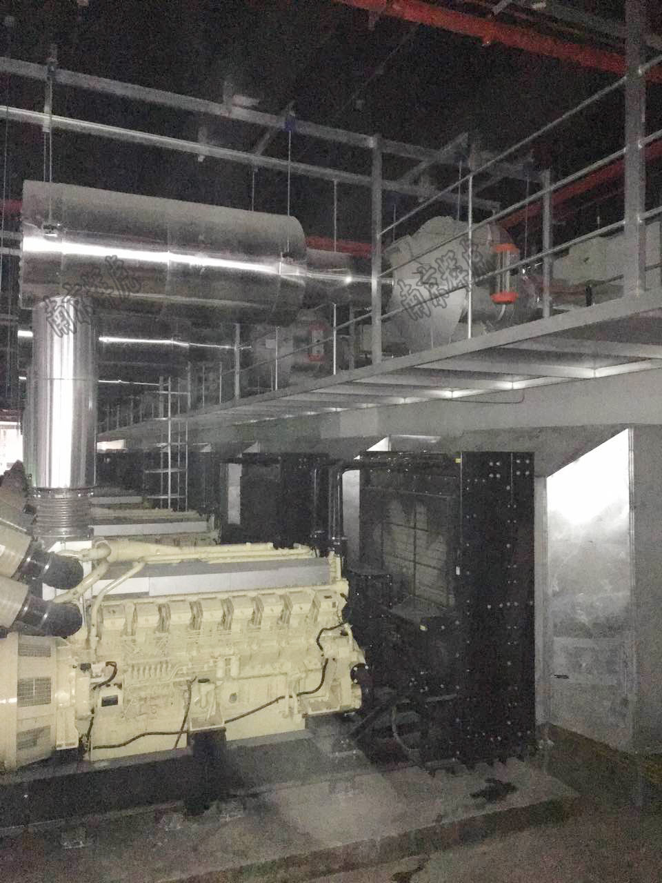 武漢某電子公司發(fā)電機(jī)組尾氣治理